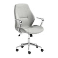 **Nederlandse technische titel: Ergonomische bureaustoel met verstelbare armleuningen en wieltjes**
